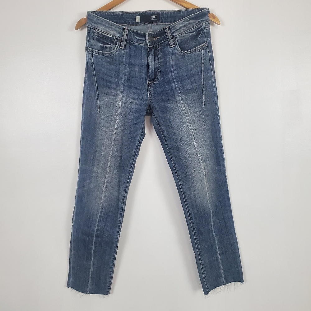 Kut from the Kloth Catherine ankle straight leg crop 2 - Picture 4 of 6
